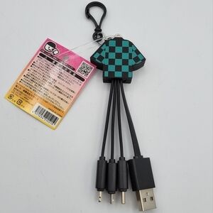 Demon Slayer Tanjiro Kamado phone charging cable